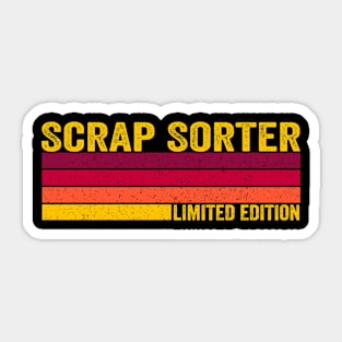 Scrap Sorter Sticker